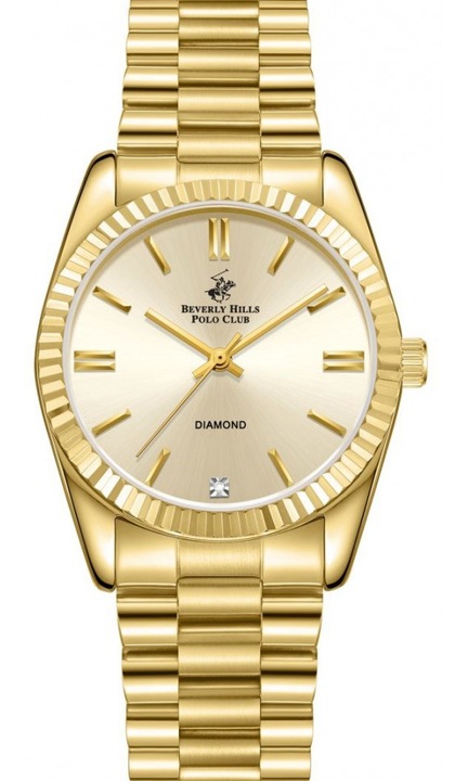 Ceas de dama Beverly Hills BP3172C.110, aur fashio