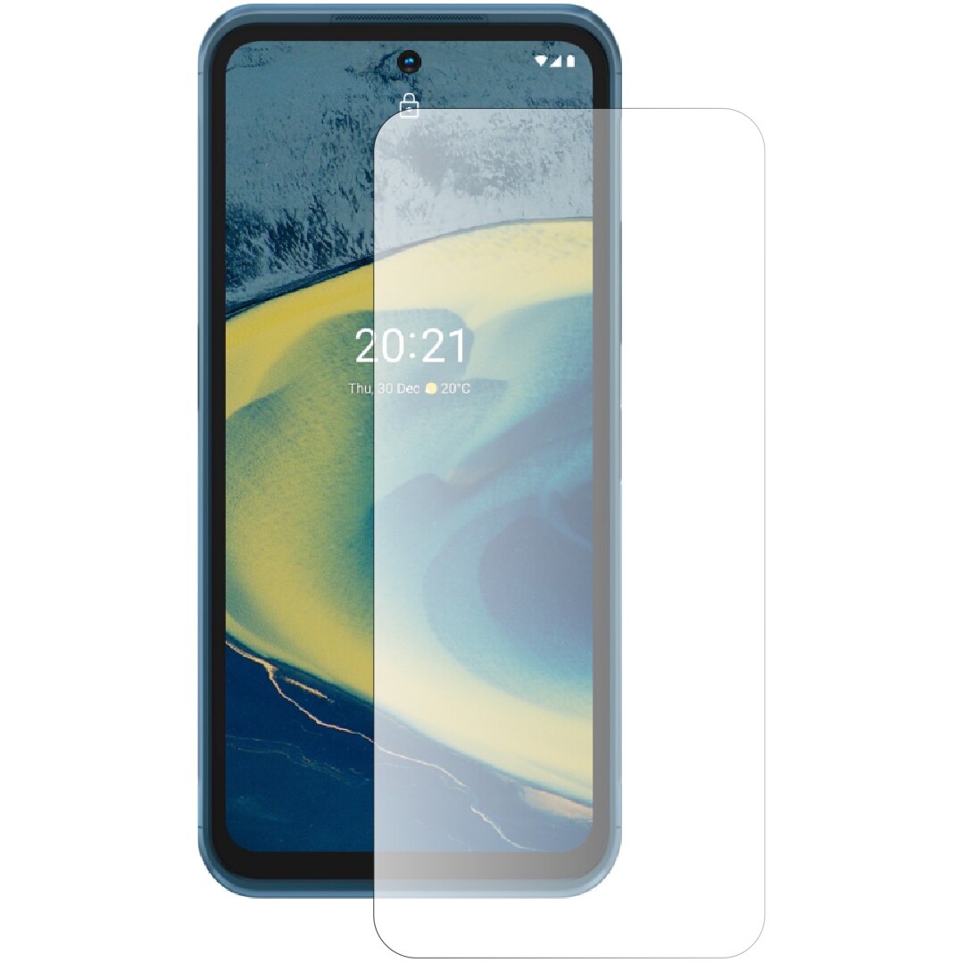 Folie Protectie Pentru Nokia XR20, Rezistenta 9H, Full Glue, Montare usoara, Transparenta