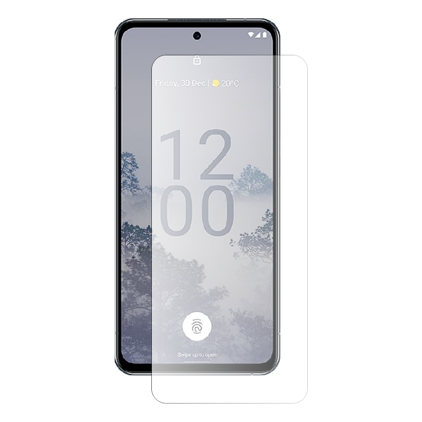 Folie Protectie Pentru Nokia X30, Rezistenta 9H, Full Glue, Montare usoara, Transparenta
