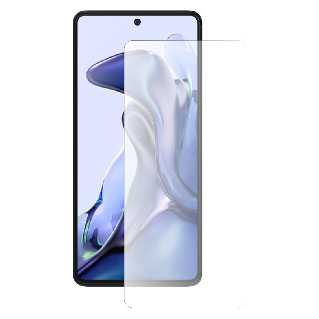 Folie Protectie Pentru Xiaomi 11T, Rezistenta 9H, Full Glue, Montare usoara, Transparenta