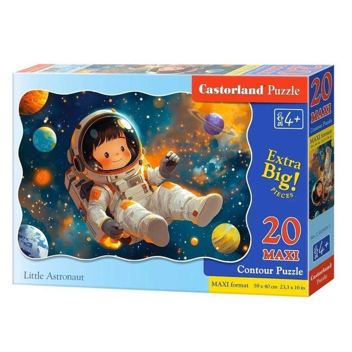 Castorland 20 db-os Maxi puzzle - Kis asztronauta (C-02450)