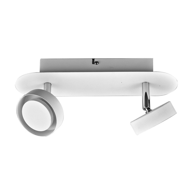 Italux Alexa HP-503AC-02-8989BM mennyezeti lámpa, 10W, 1000 lumen, fehér, 14x28x8cm