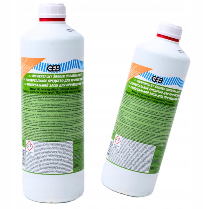 Diluant universal pentru tevi 1L, albastru, puternic, pentru canalizari metalice si PVC