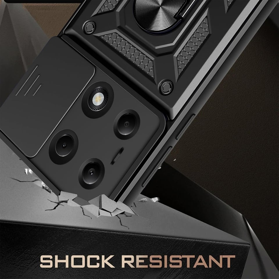 Husa pentru Google Pixel 9a, SKYDDAR INNOVATION, CamGuard Pro, Inel Magnetic, Protectie Camera, set cu sticker, Albastru