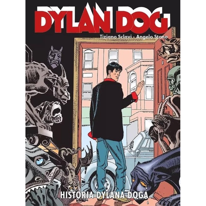 Dylan Dog. Historia Dylana Doga, Tiziano Sclavi, Angelo Stano, 2024, 96 pagini, brosata, 262x200 mm