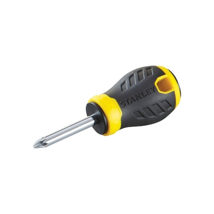 Къса отвертка STANLEY Essential PZ2 x 30 мм