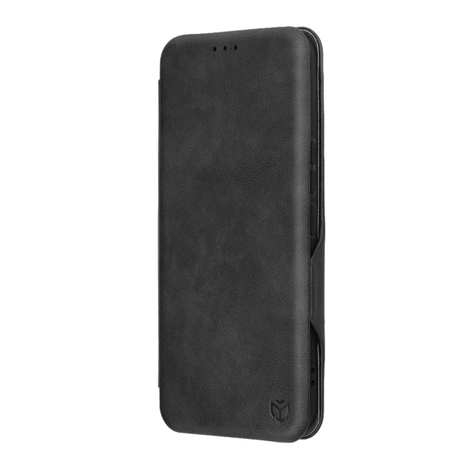 Husa pentru Honor 400 Pro, SKYDDAR INNOVATION, Safe Wallet tip carte din Piele Ecologica, Suport Carduri, Inchidere Magnetica, set cu sticker, Negru