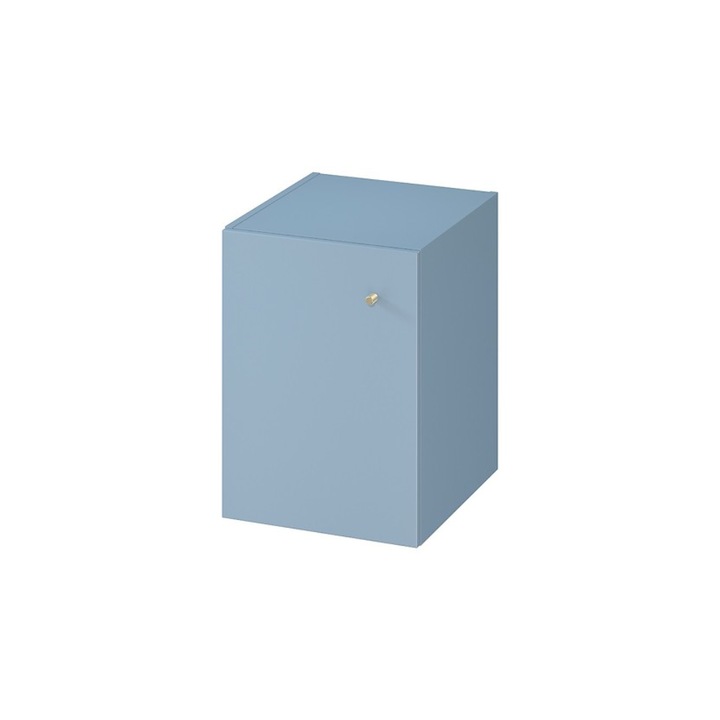 Dulap baie soldat suspendat Cersanit Larga S932-012, albastru, 40x55 cm