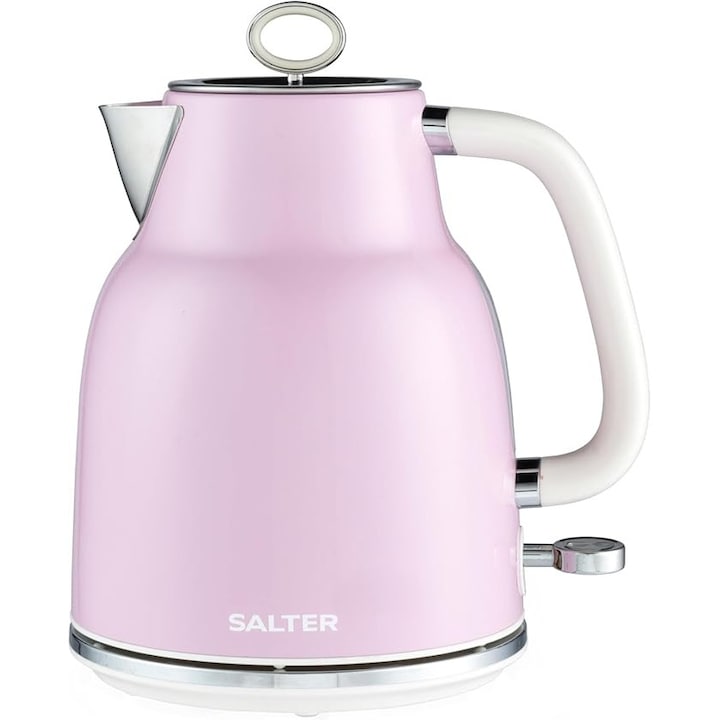 Fierbator electric Raven EC025C, 2200W, 1,7L, negru, cu filtru anticalcar