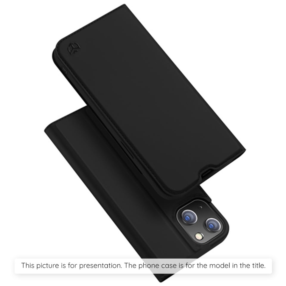 Husa pentru OnePlus Nord 5, SKYDDAR INNOVATION, Magskin Book, tip Carte cu Portofel Interior, set cu sticker, Negru