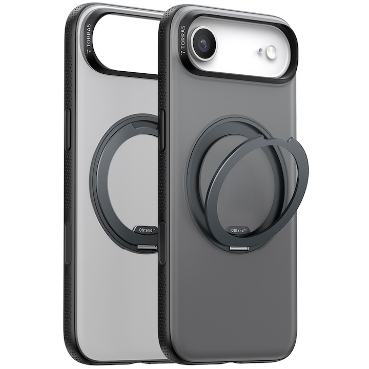 Husa pentru iPhone 17 Air - Torras Ostand R Fitness Series - Black