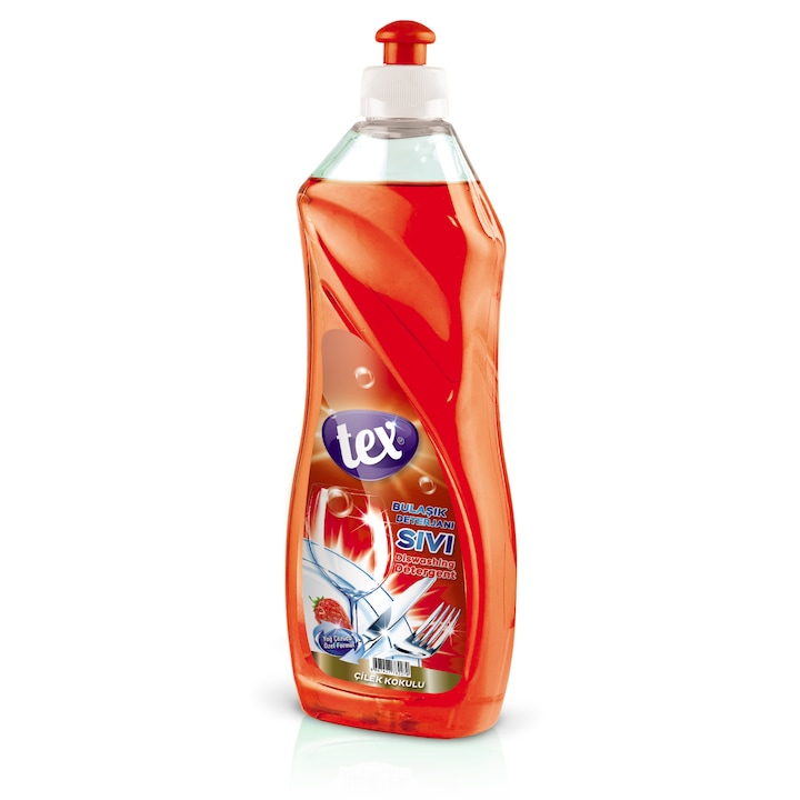 Detergent lichid vase capsuni TEX 500 ml