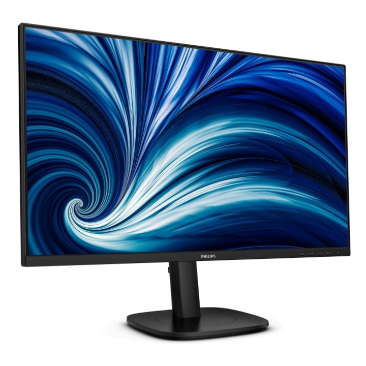 Monitor IPS LED Philips 27" 27B2N3500J/00, QHD 2560 x 1440, HDMI, DisplayPort, Pivot, Hangszórók, 120 Hz, 4 ms Fekete