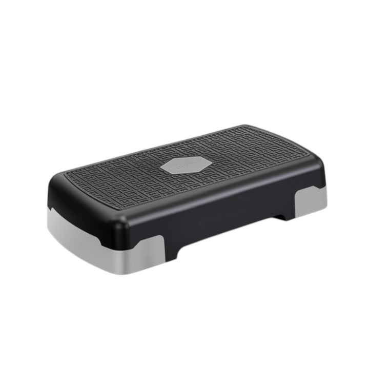 Степпер за гимнастика COOWOO, 45см, противоплъзгащ, полипропилен, за аеробика и Пилатес