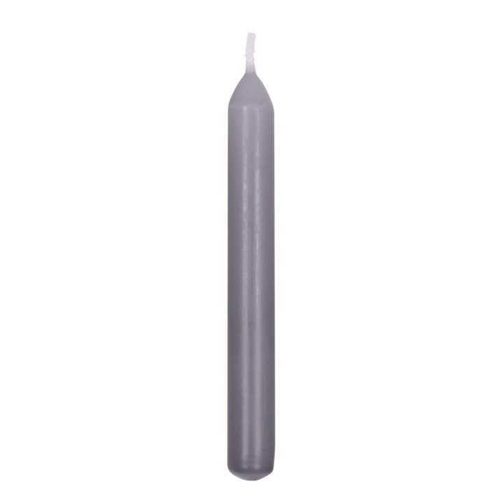 Lumanari Pentru Cina, 20 X 170mm, 10 Buc/set, Donau Home - Grafit