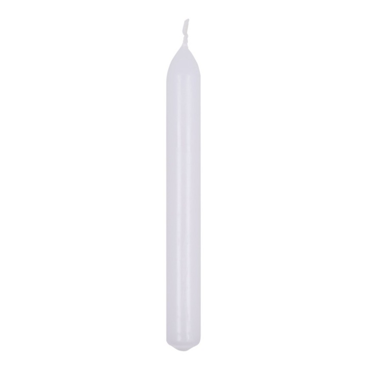 Lumanari Pentru Cina, 20 X 170mm, 10 Buc/set, Donau Home - Albe