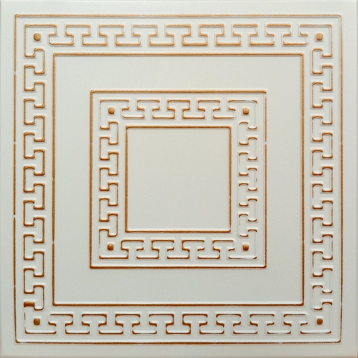 Декоративен окачен таван 08-ZT-23, 500 x 500 мм