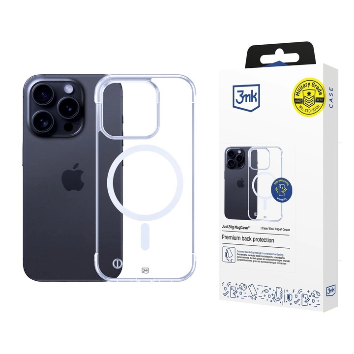 3MK Just20g MagCase iPhone 14 Pro Max készülékhez