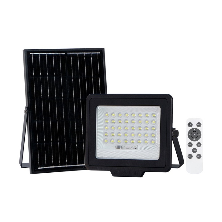 Proiector LED, 100W, Italux, negru, IP65, 4000K