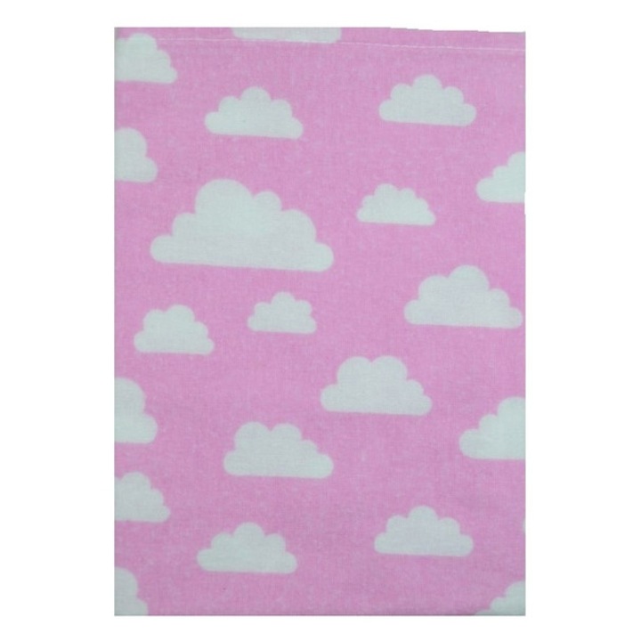 Scutec din finet reutilizabil 70 x 48 cm pentru bebelusi Mini Junior FC1R, Roz