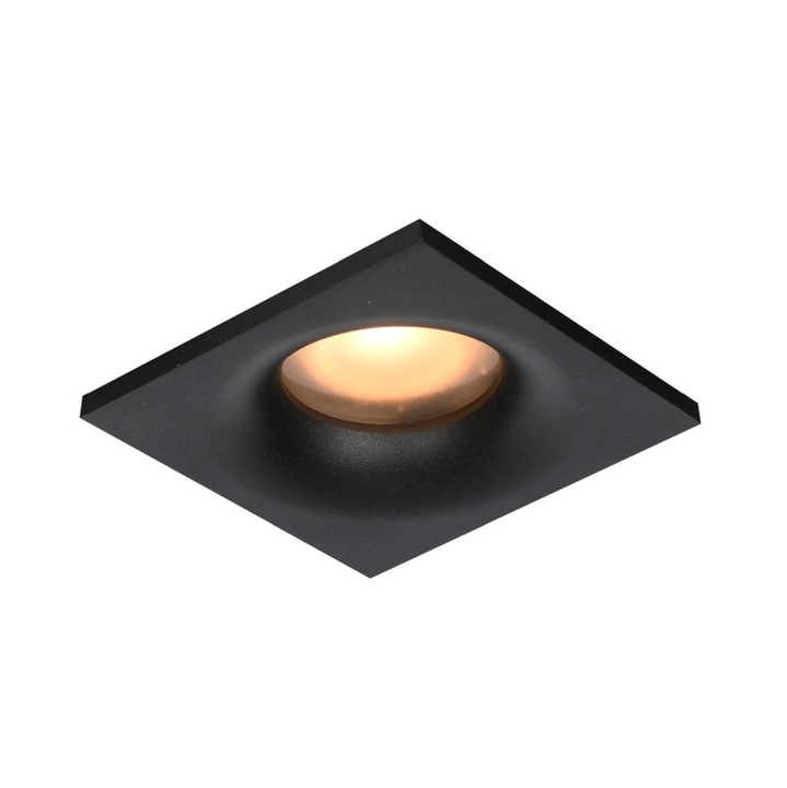 Spoturi Italux NARU IP44, 8.5x8.5x7cm, negru, 10W