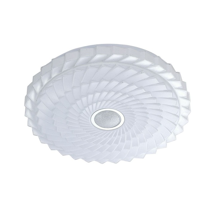 Плафониера, Italux, LED, 48W, бял, 48x7 см