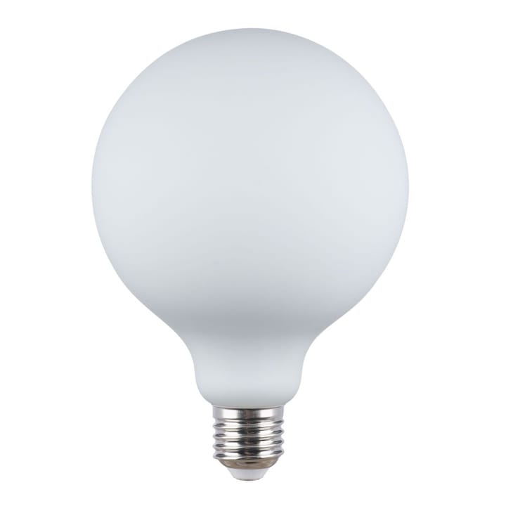GLOB LED E27 9W 3000K G125 MILKY izzó, Italux, opálfehér, 220-240V