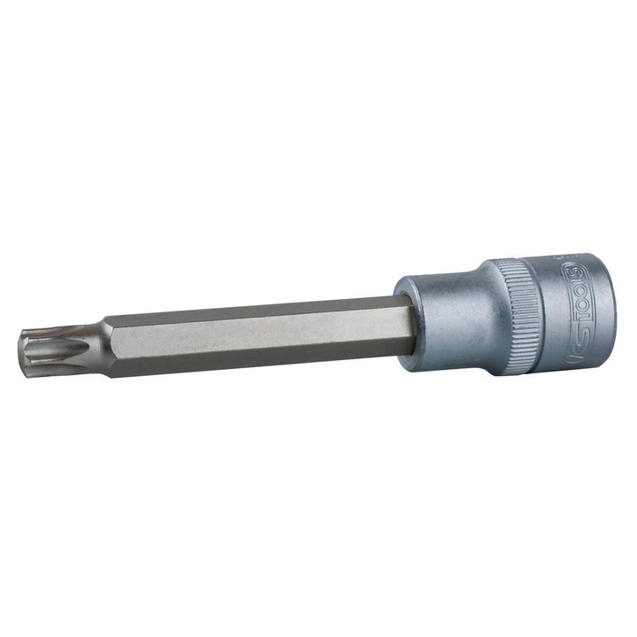 1/2" hosszú Torx racsnis bit, T50-es méret