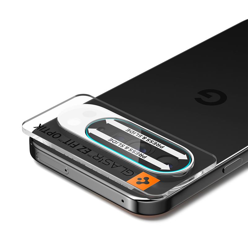 Set 2 folii sticla Spigen Glass tR EZ Fit Optik Pro, Sistem Montare, compatibila cu Google Pixel 10 Pro XL, Transparent