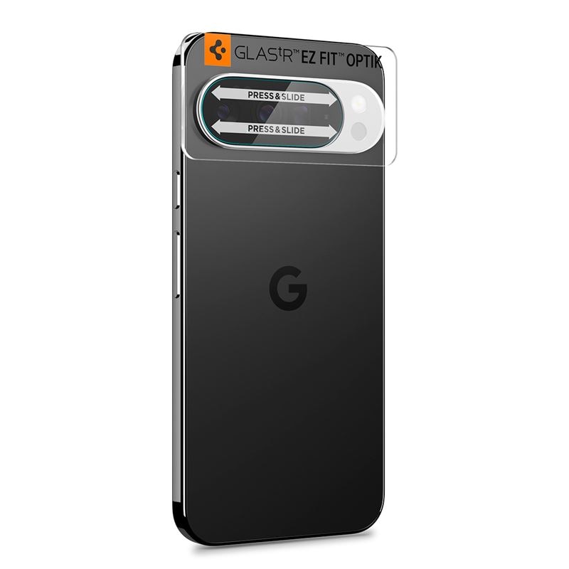 Set 2 folii sticla Spigen Glass tR EZ Fit Optik Pro, Sistem Montare, compatibila cu Google Pixel 10 Pro XL, Transparent