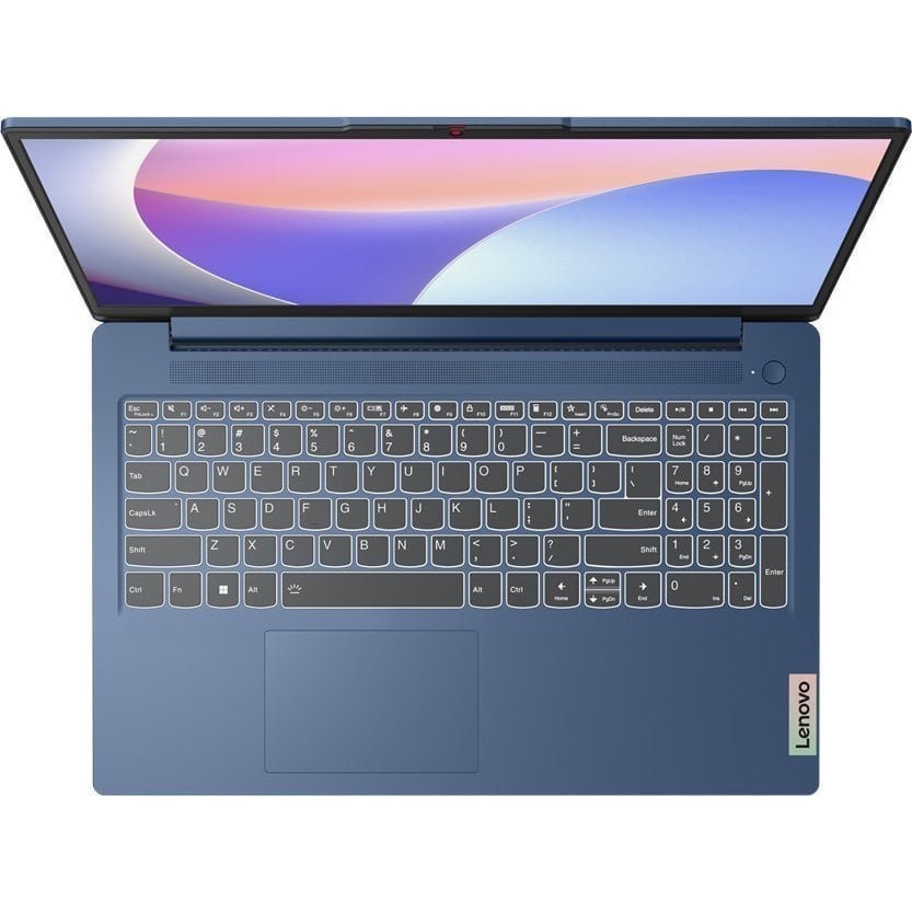 Laptop Lenovo IdeaPad Slim 3, 15.6" Full HD, Intel® Core™ i3 1315U pana la 4.5 GHz, 8 GB RAM LPDDR5, 4800, 512 GB SSD, Intel® UHD Graphics, Windows 11 Home, Abyss Blue 512 GB