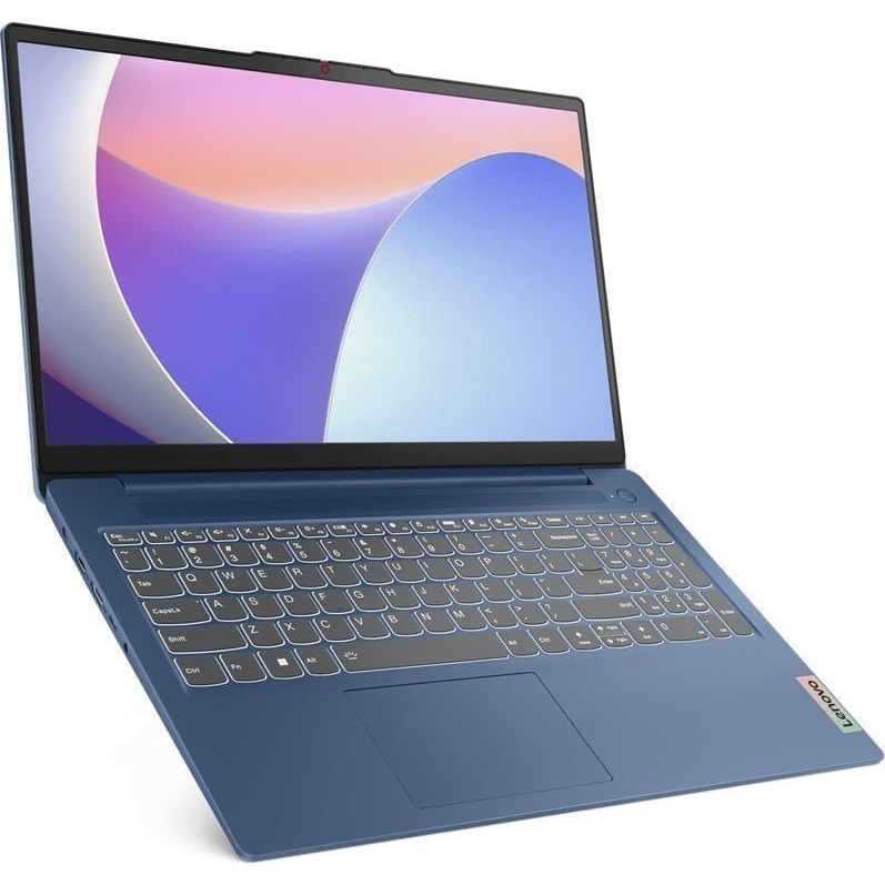 Laptop Lenovo IdeaPad Slim 3, 15.6" Full HD, Intel® Core™ i3 1315U pana la 4.5 GHz, 8 GB RAM LPDDR5, 4800, 512 GB SSD, Intel® UHD Graphics, Windows 11 Home, Abyss Blue 512 GB