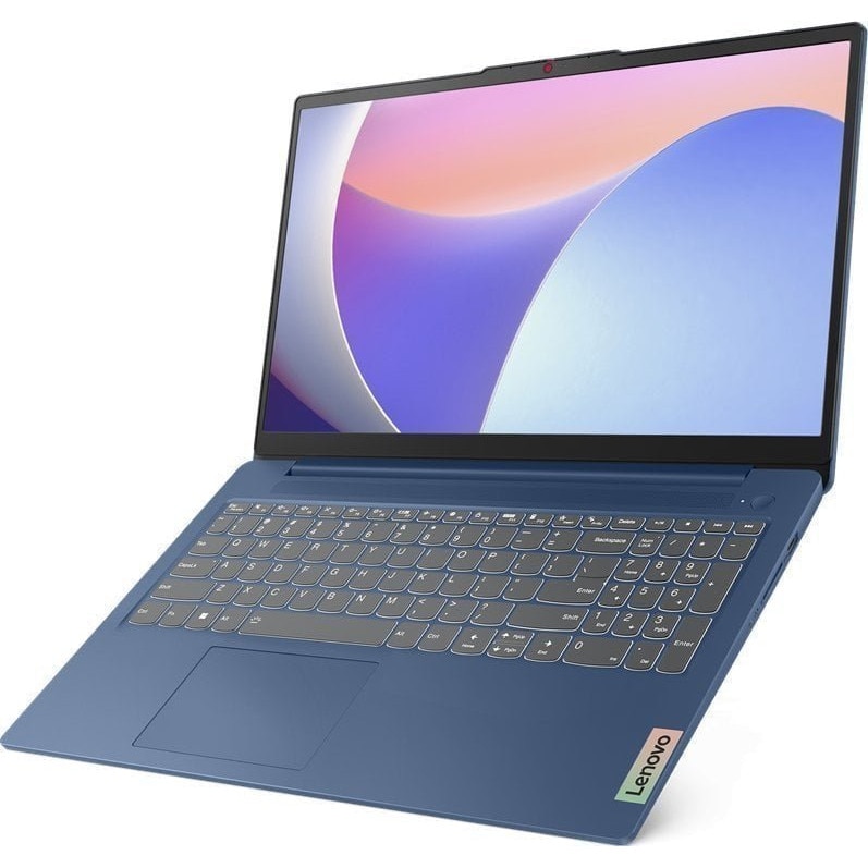 Laptop Lenovo IdeaPad Slim 3, 15.6" Full HD, Intel® Core™ i3 1315U pana la 4.5 GHz, 8 GB RAM LPDDR5, 4800, 512 GB SSD, Intel® UHD Graphics, Windows 11 Home, Abyss Blue 512 GB