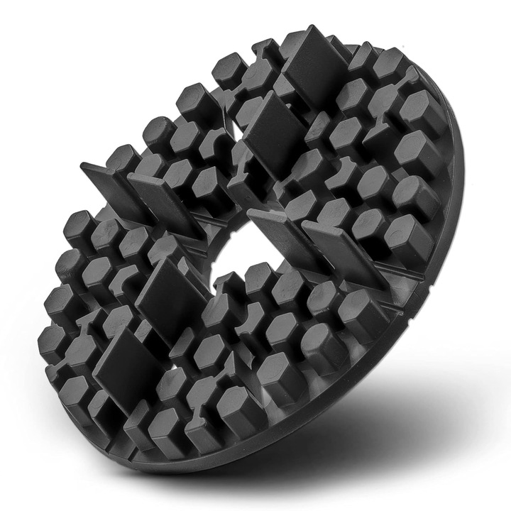 Rezistente din cauciuc QUICK2FIX, 10 mm, set 50 bucati, rezistente la intemperii, plastic, negru