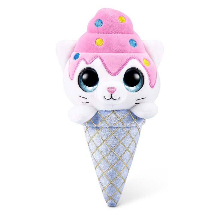 Jucărie de pluș Zuru Coco Surprise, set cu 6 animaluțe, culori diverse, recomandat copii 3+ ani