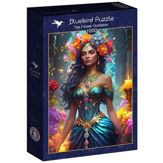 Puzzle Bluebird 1000 piese - Zeița Florilor (91047) - eMAG.ro