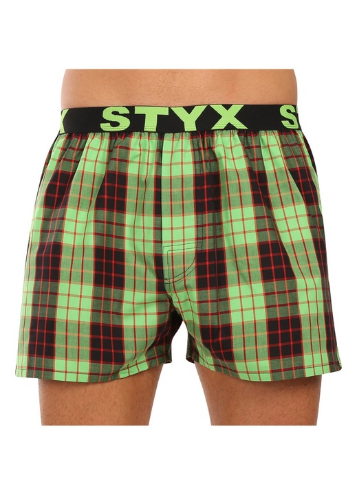 Lenjerie intima barbati B1105, Styx, Verde, Bumbac