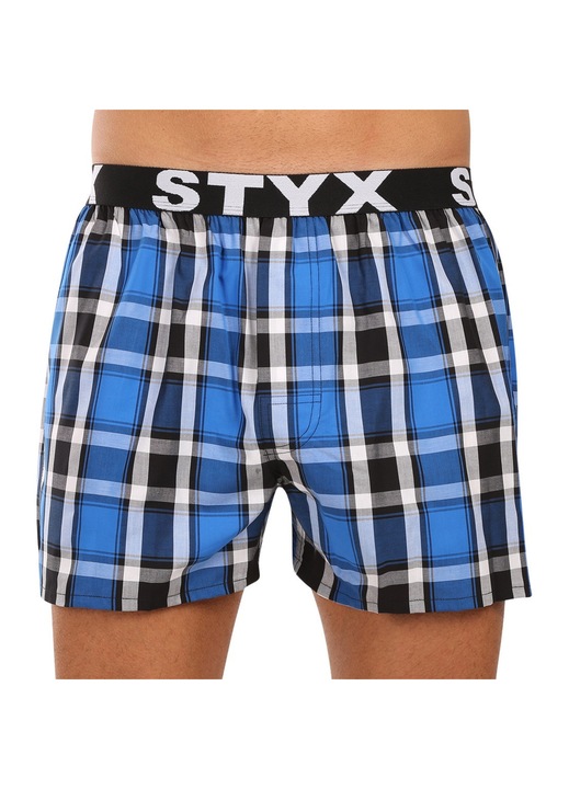 Lenjerie intimă bărbătească Styx, Negru/Albastru