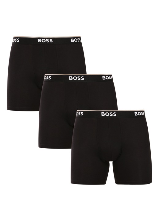 Set 3 boxeri barbati 50538142, BOSS, Negru, M INTL
