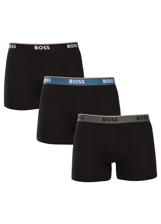 Set 3 boxeri barbati 50531691, BOSS, Negru