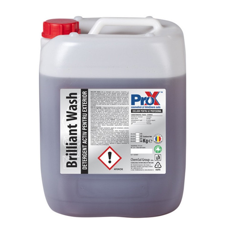 ProX Brilliant Wash autómosó szer viasszal 2L