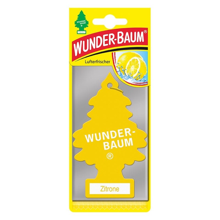 WUNDER-BAUM Citrom autóillatosító