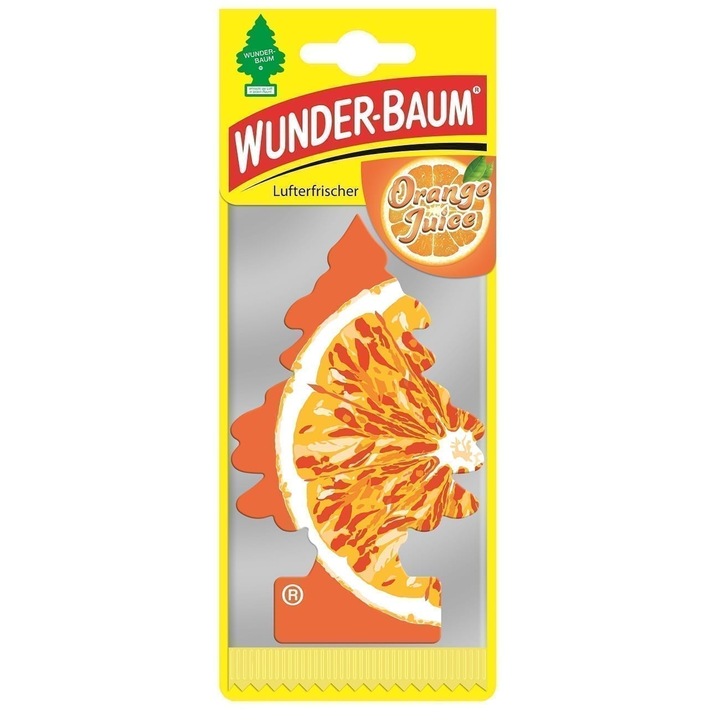 Odorizant auto Orange Juice WUNDER-BAUM