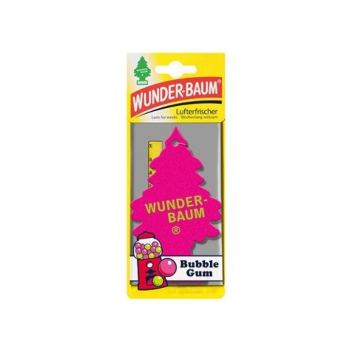 Wunder-Baum autós légfrissítő rágógumi ízben