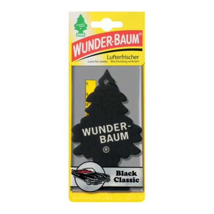 Autóillatosító Classic Black Wunder-Baum