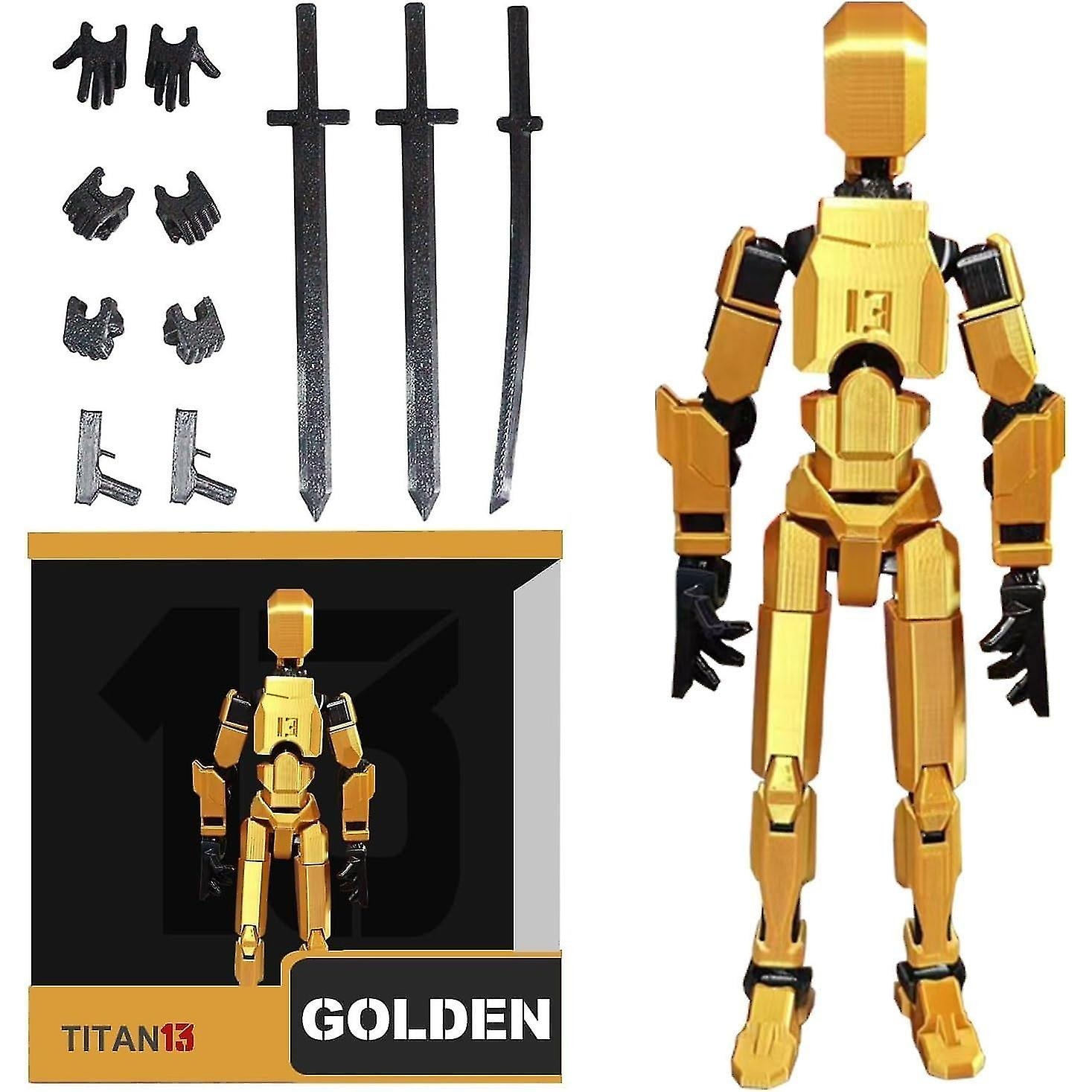 Figurina T13, Titan 13, Lucky 13, Nova 13, Dummy 13, aurie - eMAG.ro