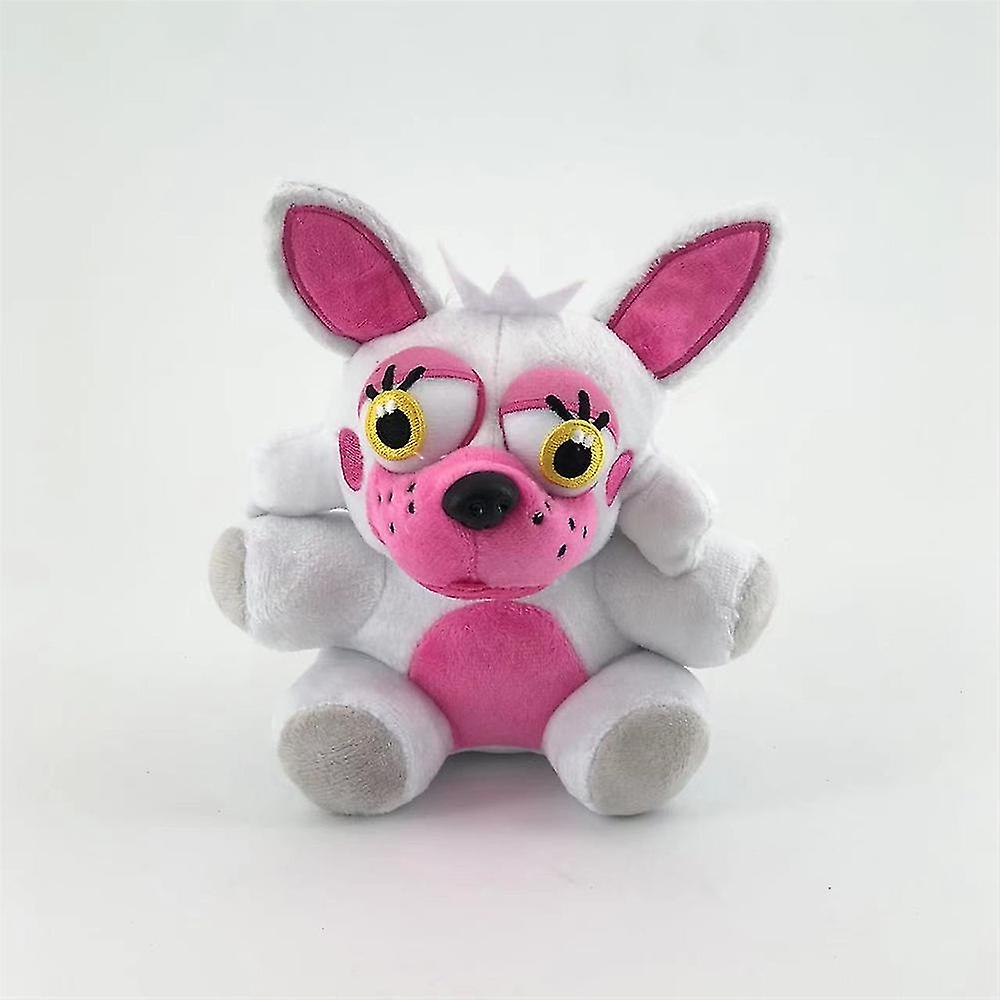 Set de plusuri adorabile, ursulet de plus 18cm, vulpe rosie, iepure mov ...