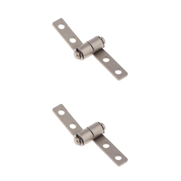 Pozicionáló zsanérok csillapítással, ezüst, 19mm, 1 darabos készlet