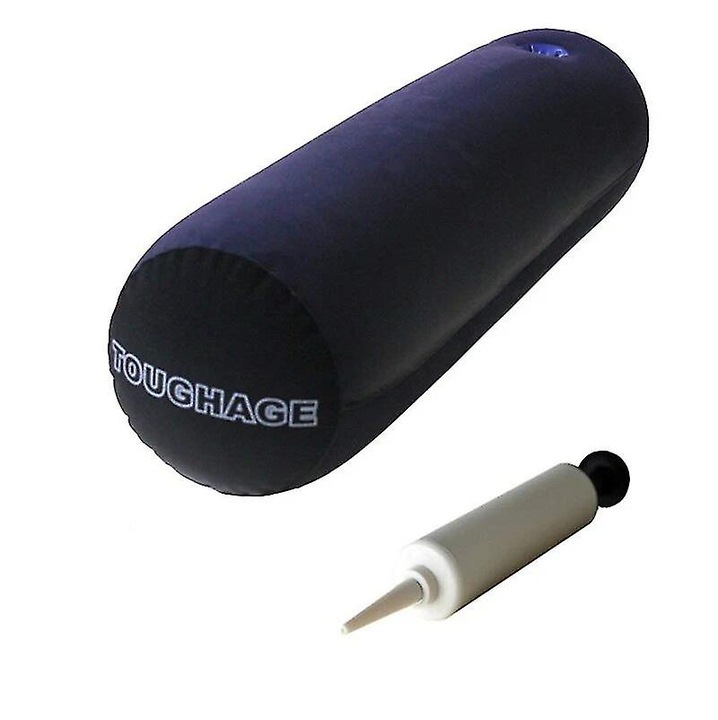 Többfunkciós felfújható párna testhez és gerincoszlophoz, PVC, 0-0.5kg, kézi pumpával