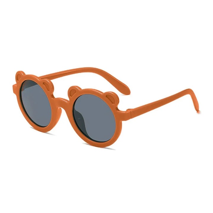 Детски слънчеви очила, кръгли, многоцветни, 128x52x47мм, комплект 1 чифт